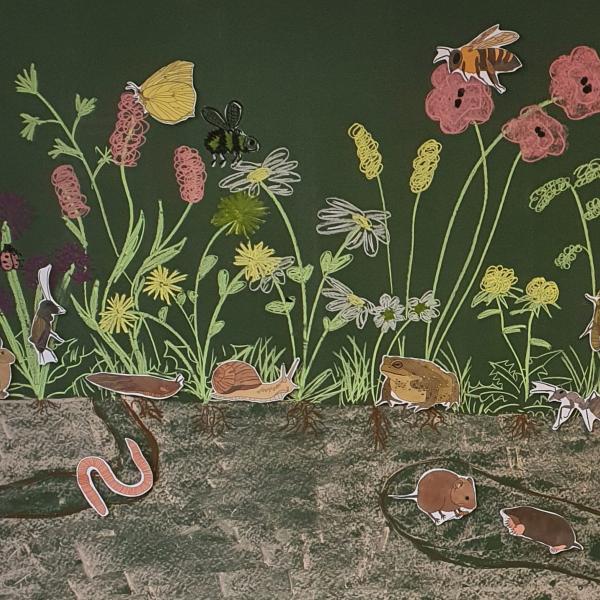 Die Stockwerke der Wiese