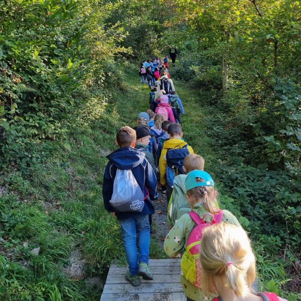 Herbstwanderung Klasse 1 und 2