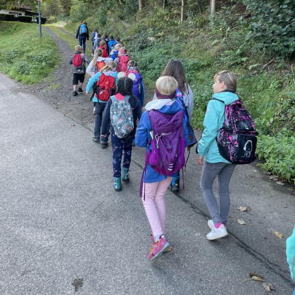 Herbstwanderung Klasse 3