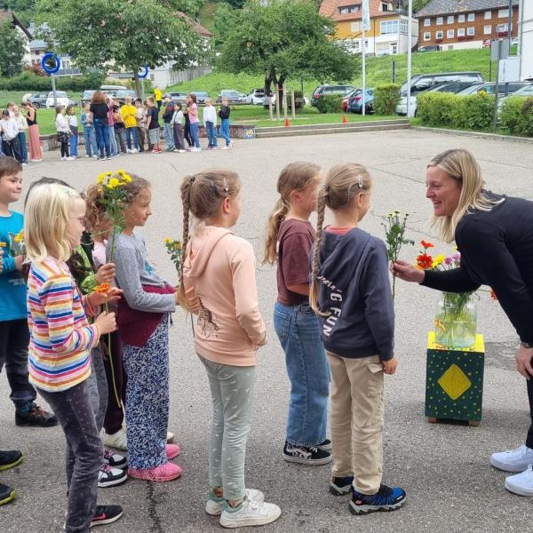 Abschied von Frau Steinebrunner